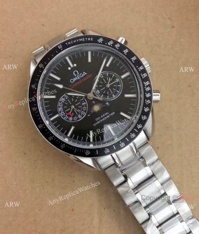 High Quality Omega Replica Watches Speedmaster Moon Phase Automatic watches Stainless Steel